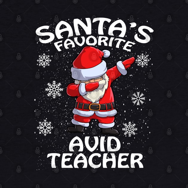 Santas Favorite Avid Teacher Christmas by intelus